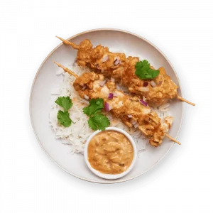 Riz Poulet Saté
